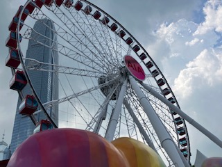 【Central】Riding the large observation wheel “Hong Kong Observation Wheel”