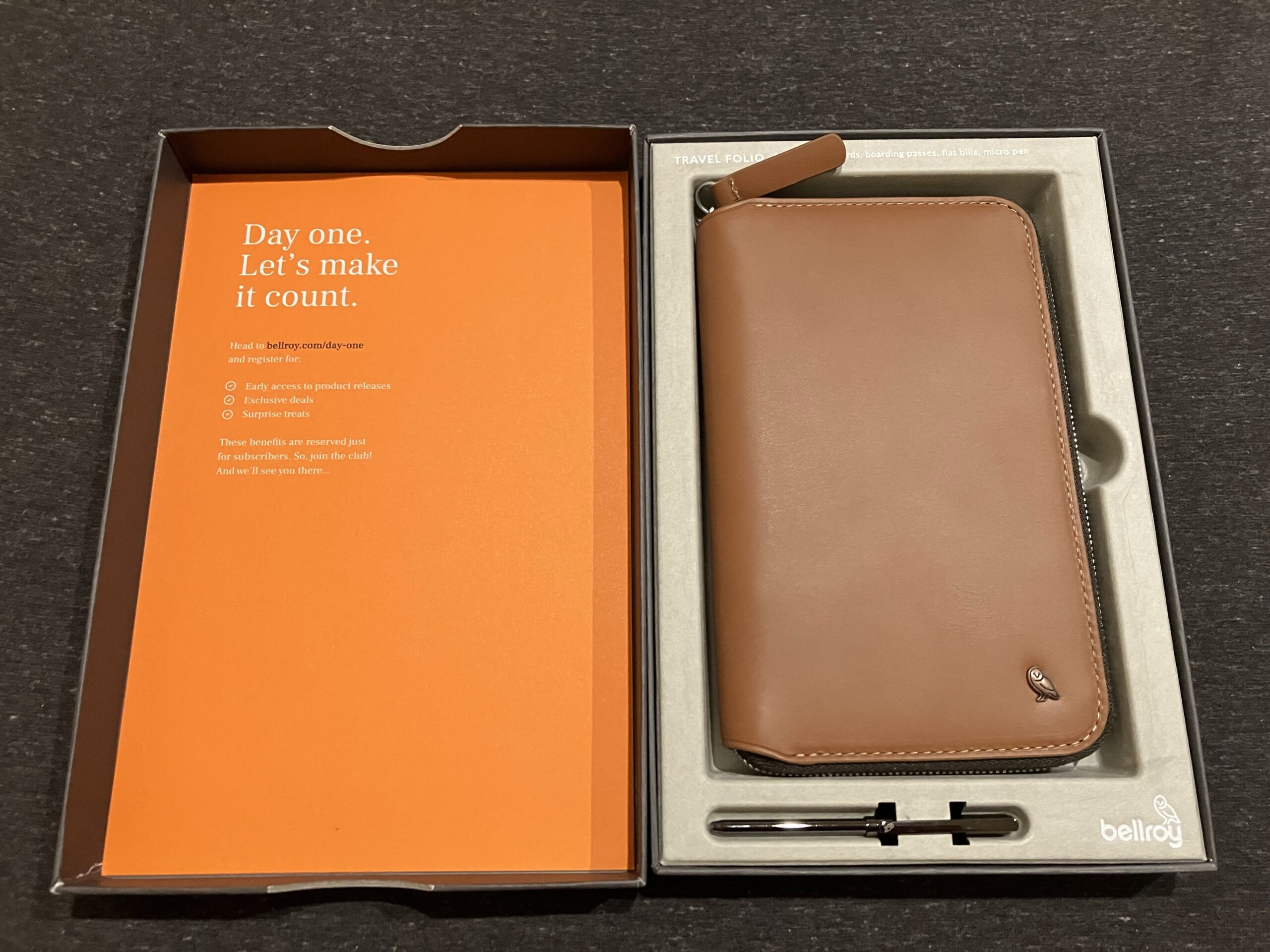 Bellroy ベルロイ Travel Folio パスポート ノート カバー