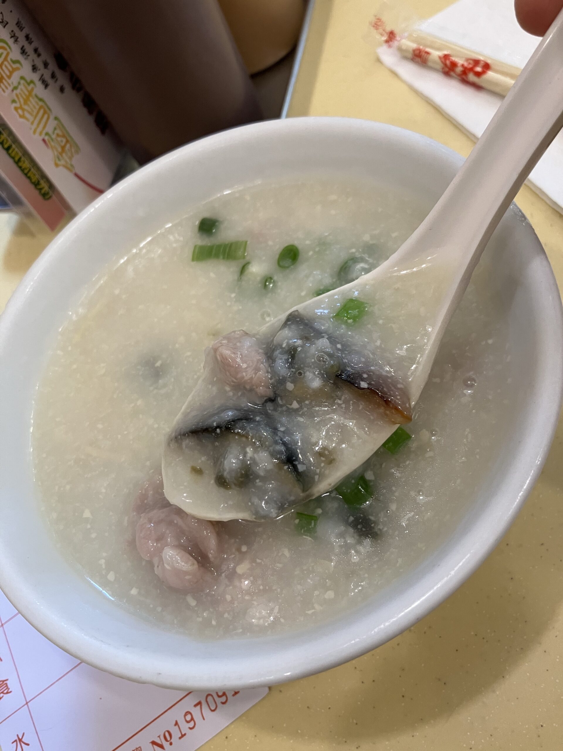 太古】いつでも大行列！地元民に愛されるお粥屋さん「金峰静静粥麺