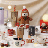 香港スターバックスのクリスマスのタンブラーが発売中（2025年冬）