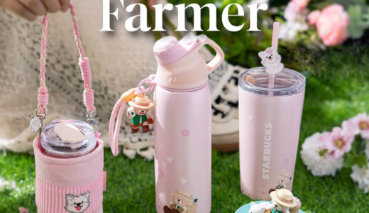 香港スターバックスの新商品！春らしいカラーの『Bearista Farmer Collection』