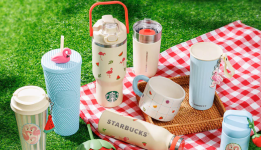 香港スターバックスの新作コレクション『Taste Like Summer Collection』が夏気分満載！